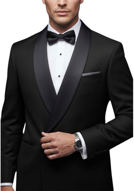 Abito doppio petto con collo sciallato MANUEL RITZ EVENING | Abiti | 4030AR3348 26000299